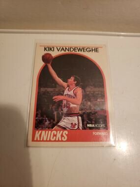 Kiki Vandeweghe 1989-1990 NBA Hoops #295 - New York Knicks